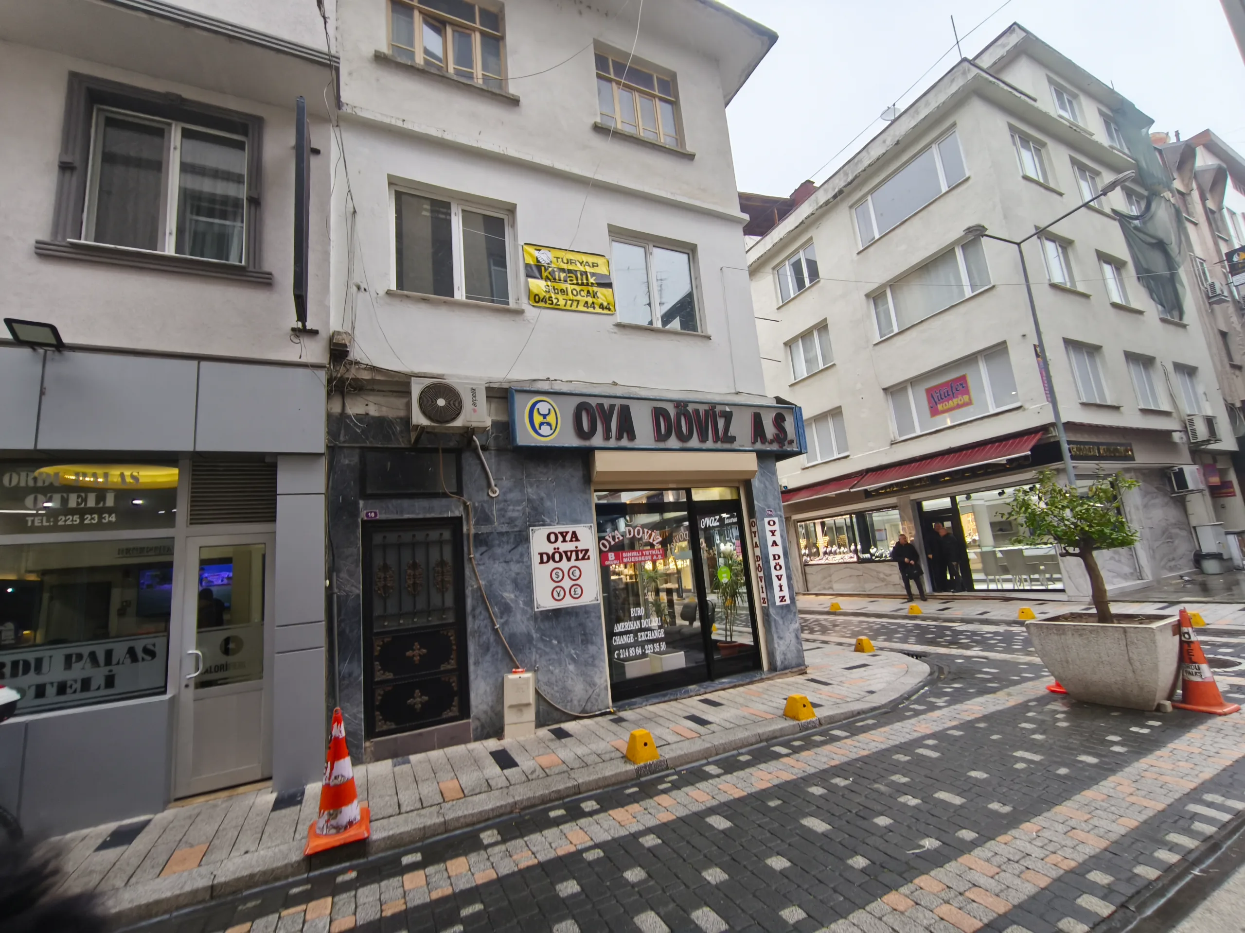 ORDU FİDANGÖR KUYUMCULAR SOKAĞINDA KİRALIK OFİS